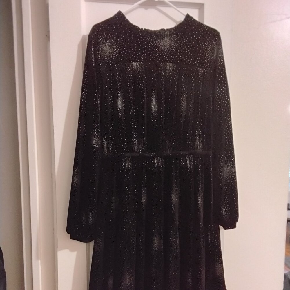 Black Velvet Dress